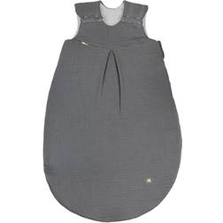 Odenwälder Muslin sleeping bag padded 70 cm grey