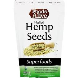 Alive Organic Superfoods Hulled Hemp Seeds Raw