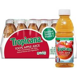 Tropicana Apple Juice, 10 Oz, 24/Case TRO00029