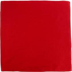 CTM Cotton Solid Color Bandanas - Red