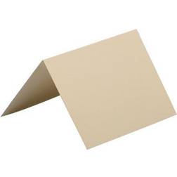 Jam Paper Foldover Cards 3 1/2 x 4 7/8 Ivory Wove 25/Pack