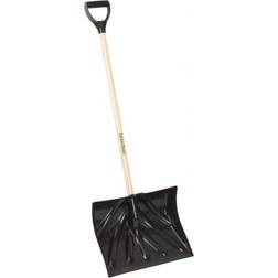 Professional Tools Jackson Professional Snow Shovel, 18 Blade, Hardwood D-Handle