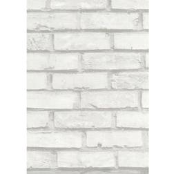 Fablon Brick White Film