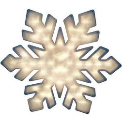 Northlight 20" Lighted Snowflake Christmas Window Silhouette