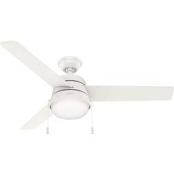 Hunter Aker 52 LED Fresh White Ceiling Fan with Light Kit