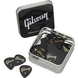 Gibson Guitar Pick Tin 50 Standard Picks Thin
