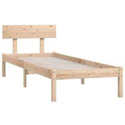 vidaXL Bed Frame Solid Pine 70cm Bettrahmen 90x200cm