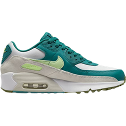 Nike Air Max 90 LTR GS - White/Bright Spruce/Phantom/Barely Volt