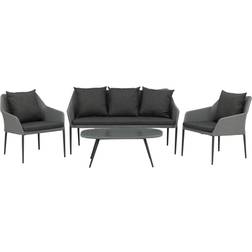 Venture Design Spoga Lounge-Set, 1 Bord inkl. 2 Stolar & 1 Soffor