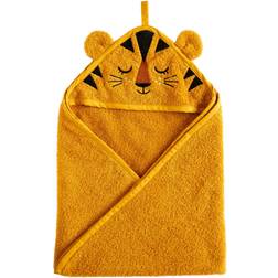 Roommate Håndklæde M/hætte Tiger (Okker)