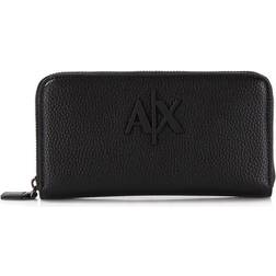 Armani Exchange Large Women's Wallet - Black