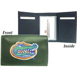 University of Florida Gators Trifold Leather Wallet, Multicolor