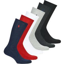 Polo Ralph Lauren Crew Socks 6-pack