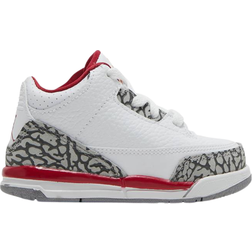 Nike Air Jordan 3 Retro TD - White/Light Curry/Cardinal Red