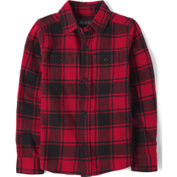 The Children's Place Boy's Matching Family Buffalo Plaid Shirt