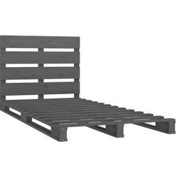 vidaXL Bed Frame Solid Pine 80cm Sängram