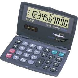 Casio SL-210TE Pocket calculator Anthracite Display (digits) 10 solar-powered, battery-powered (W x H x D) 120 x 12.5 x 73 mm