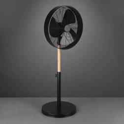 Reality Leuchten pedestal fan, black