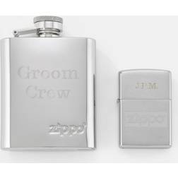 Zippo Lighter & Flask Gift Set