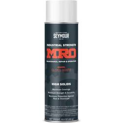 SEYMOUR 620-1413 Industrial MRO High Solids Spray Paint, Gloss White