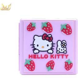 MUDEVIL Premium Game Card Case - Hello Kitty Strawberry - Portable Shockproof