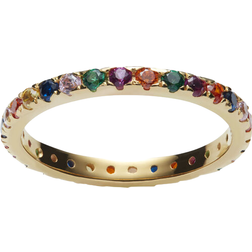 Maanesten Pari Ring - Gold/Multicolour