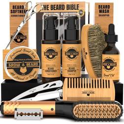 Grow A Beard Beard Straightener Grooming Kit
