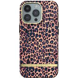 Richmond & Finch Apricot Leopard Case for iPhone 13 Pro