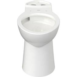 American Standard Glenwall VorMax Elongated Wall-Hung Toilet Bowl Only in White