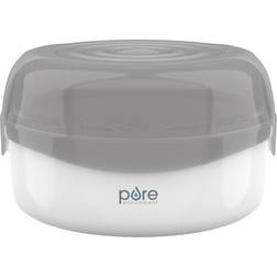 Pure Enrichment Baby Microwave Baby Bottle Sterilizer, White