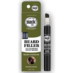 None Magic Grooming Beard Filler Fill Patchy Beard Natural Black Black 0.05 fl oz