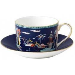 Wedgwood Wonderlust Blue Pagoda Teetasse 15cl