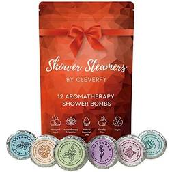Red Shower Steamers Multipack Aromatherapy Stress Relief Bombs