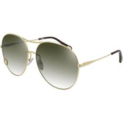 Chloé CH 0028S 003, AVIATOR Sunglasses, FEMALE