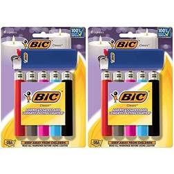 Bic Classic Lighter, Assorted Colors, 12-Pack packaging may vary