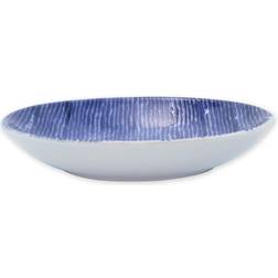 Vietri Santorini Stripe Soup Bowl 9.5"