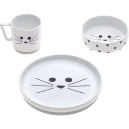 Lässig A set of porcelain dishes Little Chums Cat 3