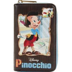 Loungefly Pinocchio Classic Books Zip-Around Wallet