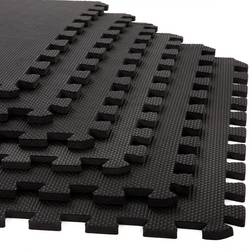 Stalwart 25"x25" 6pk Interlocking EVA Foam Floor Mats