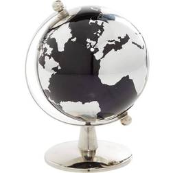 Litton Lane Harper & Willow Black Stainless Steel Contemporary Globe, 67831