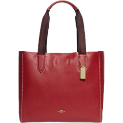 Coach Derby Tote Bag - Gold/Rouge