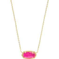 Kendra Scott Elisa Pendant Necklace - Gold/Pink