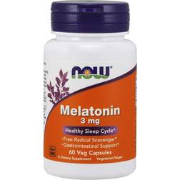 NOW Melatonin 3mg 60 Stk.