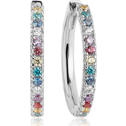 Sif Jakobs Ellera Grande Earrings - Silver/Multicolor