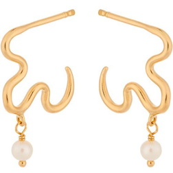 Pernille Corydon Ocean Dream Earrings - Gold/Pearls