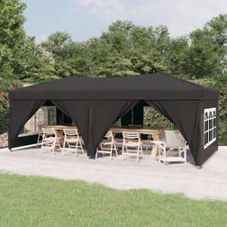 vidaXL Folding Party Tent with Sidewalls