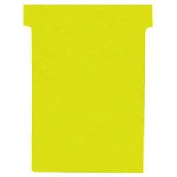 Nobo T-Card 4 112 Yellow Pack 2004004