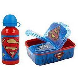 Marvel Super Man Lunch Box & Water Bottle