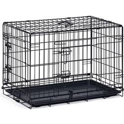 Karlie Dog Crate with 2 doors 77x47x54 Black - Black