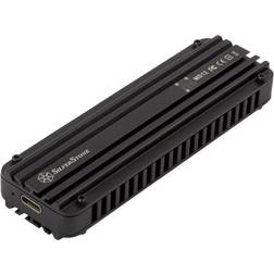 Silverstone MS12 lagringspakning M.2 NVMe Card USB 3.2 (Gen 2x2)